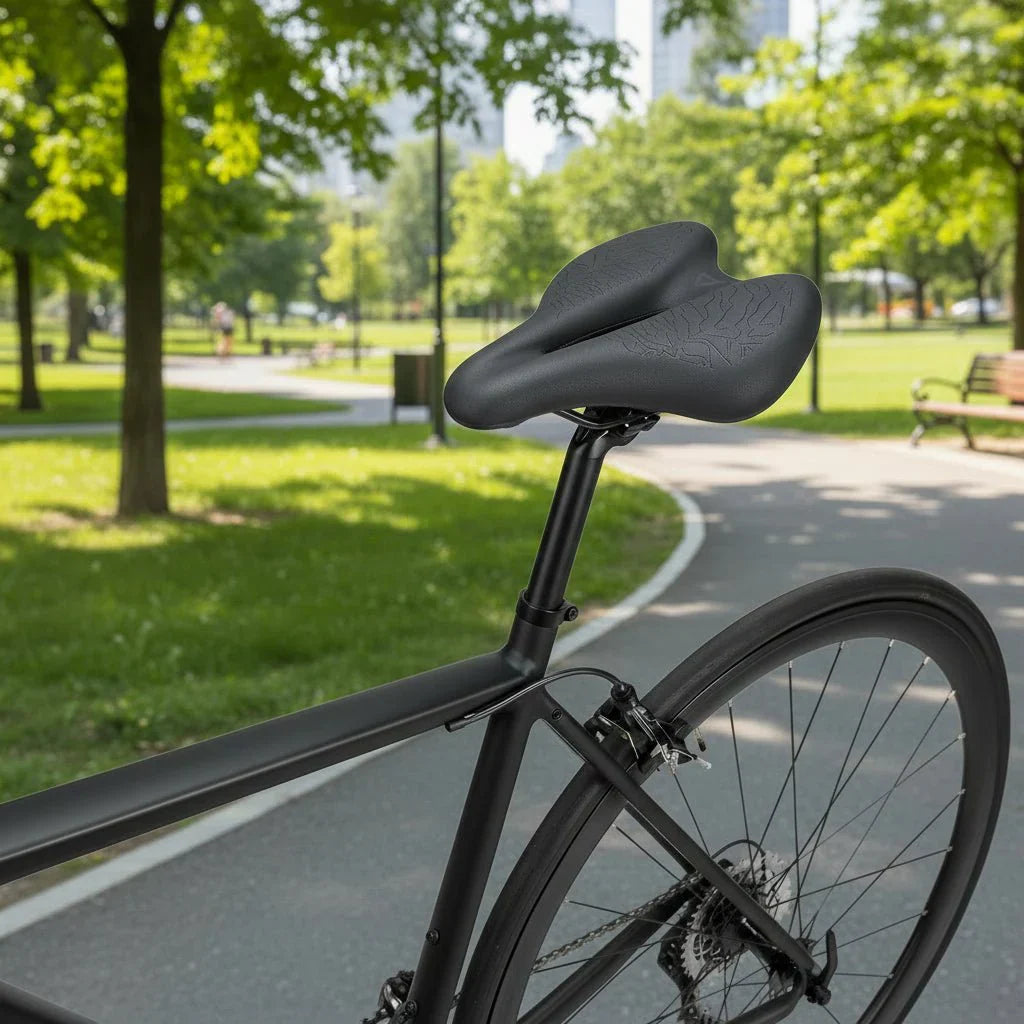 Comfortable Ergonomic Bike Seat with Memory Foam