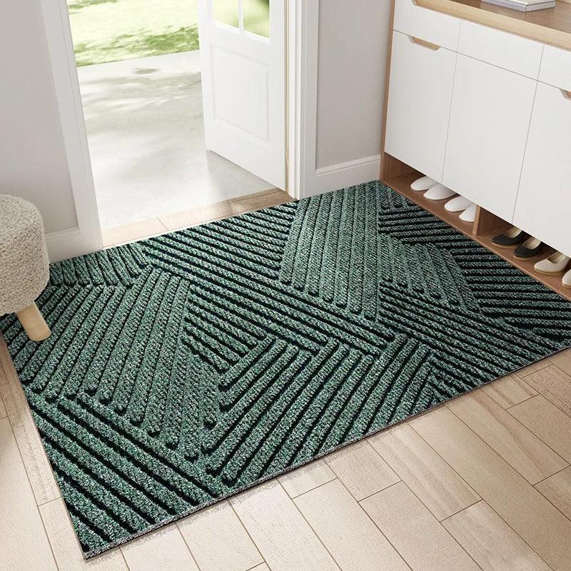 Non-Slip Dirt-Trapping Doormat for Indoor and Outdoor Use