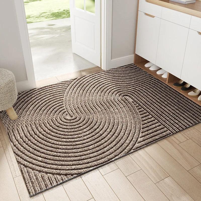 Non-Slip Dirt-Trapping Doormat for Indoor and Outdoor Use