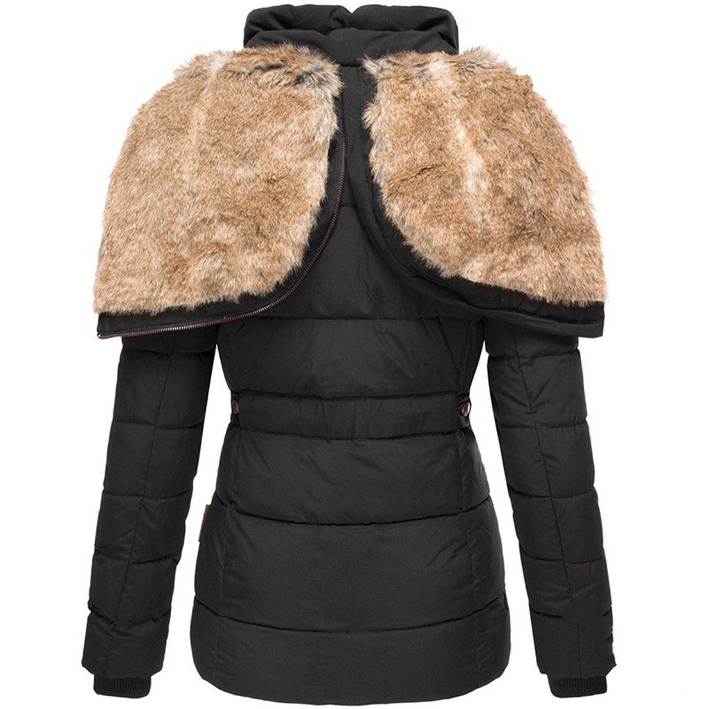 Women's Warm Long Winter Jacket | Fleece