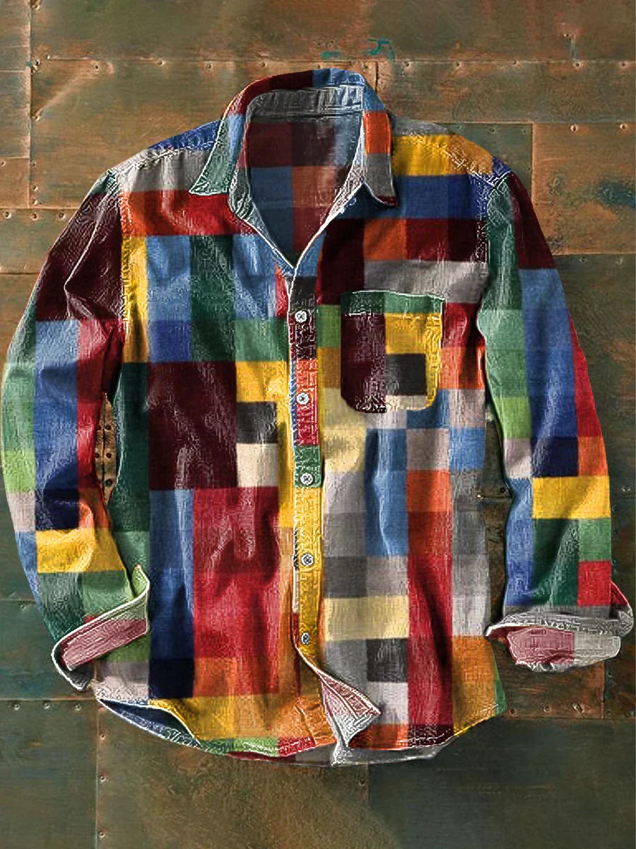 Men's Long Sleeve Shirt | Print