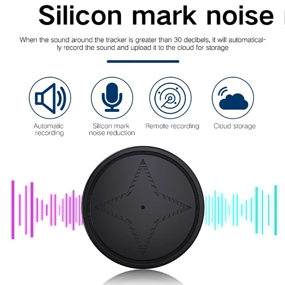 Portable GPS Tracker – Real-Time Location Monitoring Device with Magnet for Valuables, Pets, and Vehicles