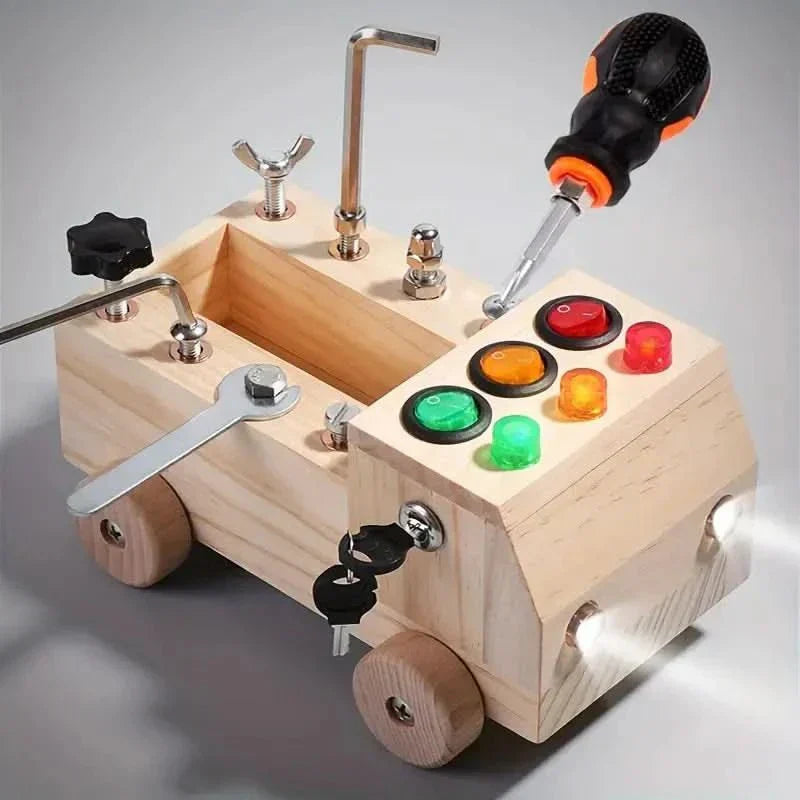 Engaging Activity Board for Developing Fine Motor Skills