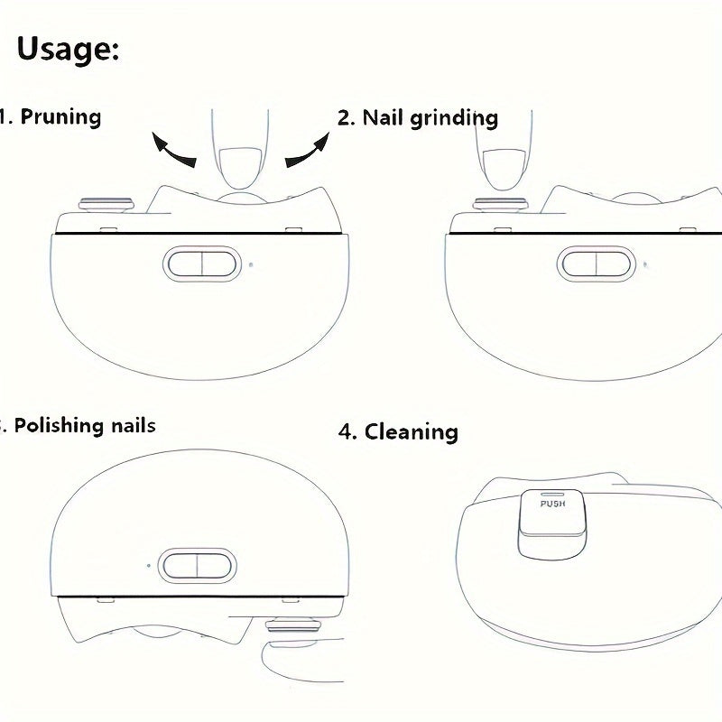 Smart Electric Nail Clipper – Safe and User-Friendly
