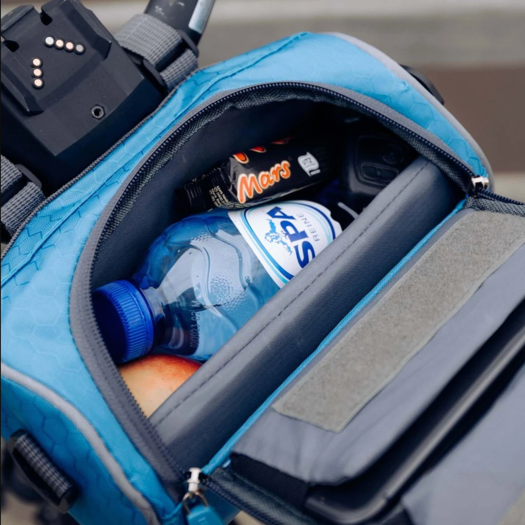 Compact Bike Handlebar Bag with Phone Pocket – Convenient Storage for Cycling Adventures
