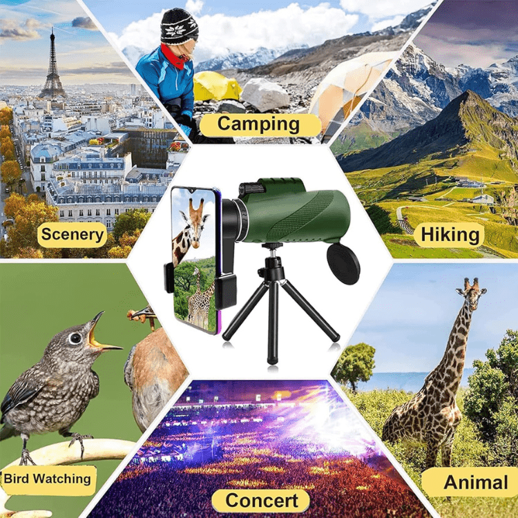 Compact 600x High-Power Monocular Telescope