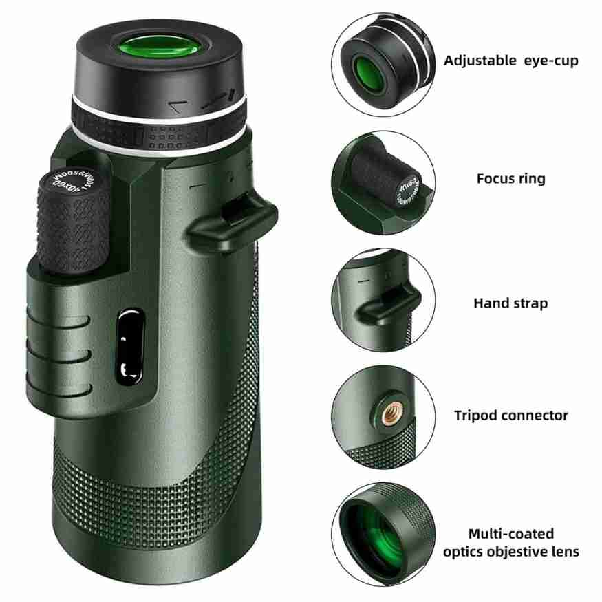 Compact 600x High-Power Monocular Telescope
