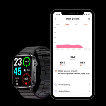 Blood Sugar Monitoring Smartwatch