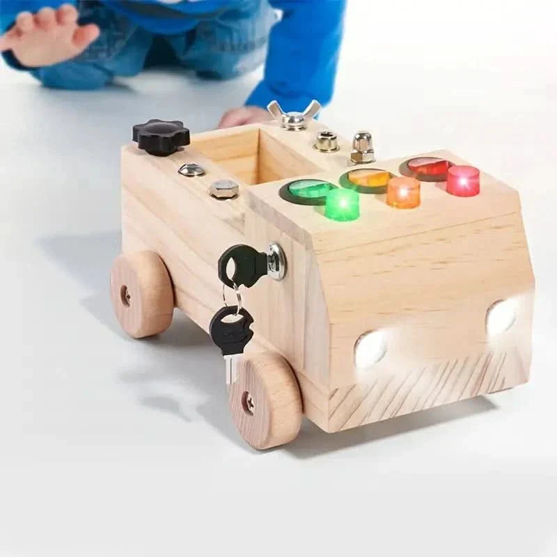 Engaging Activity Board for Developing Fine Motor Skills