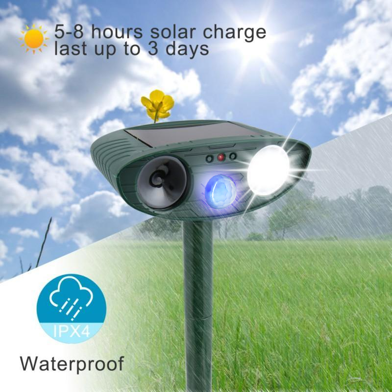 Ultrasonic Deer Repellent - Deter Deer Within 48 Hours