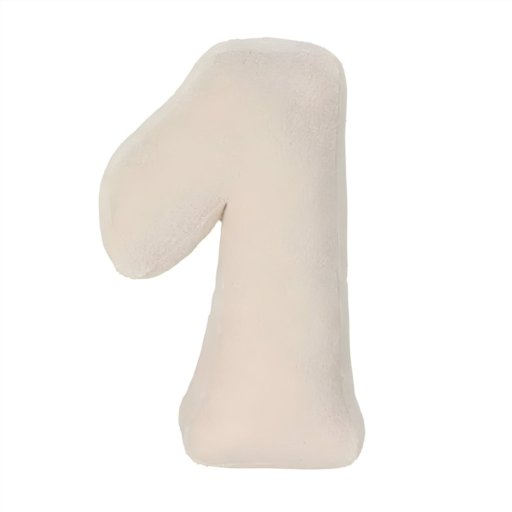 Personalized Soft Plush Letter Pillow - Cozy Decorative Accent for Sofa or Children's Room
