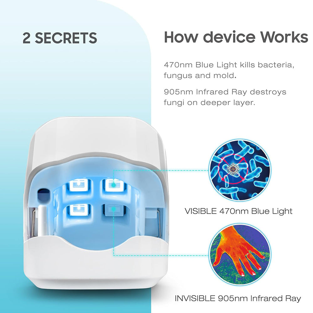 Home Laser Treatment Device for Toenail Fungus