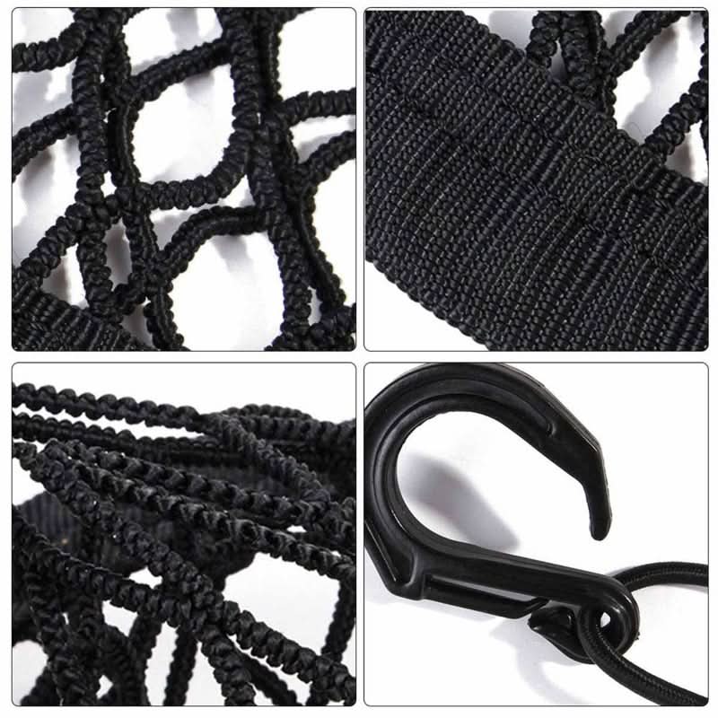 Dog Car Safety Net with Practical Storage Solution