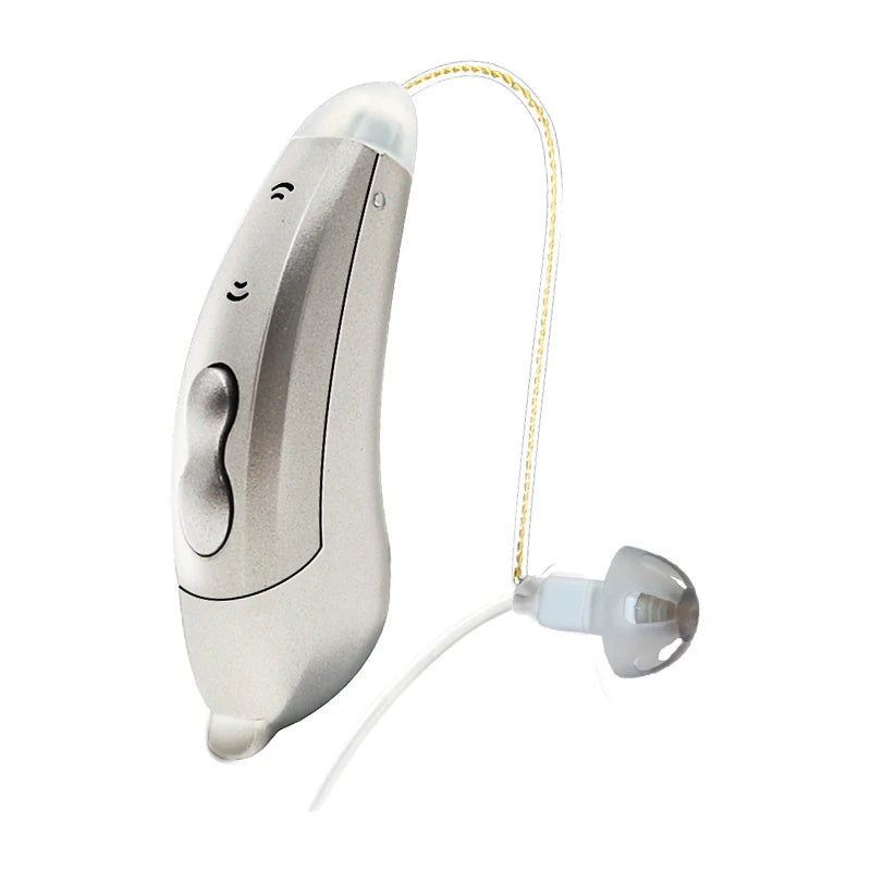 Discreet BTE Hearing Aids with Mobile App Control