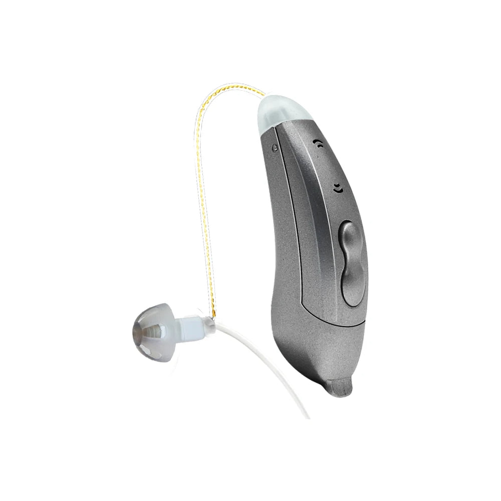 Discreet BTE Hearing Aids with Mobile App Control