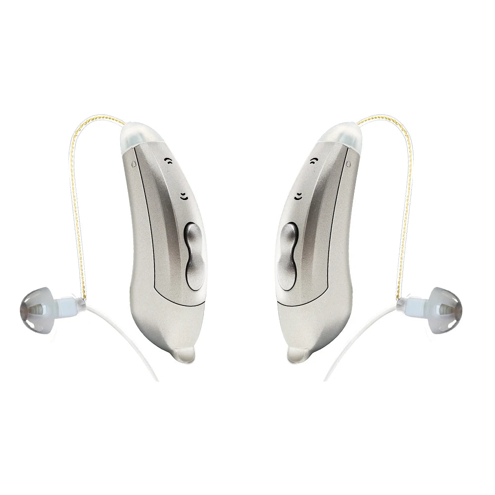 Discreet BTE Hearing Aids with Mobile App Control