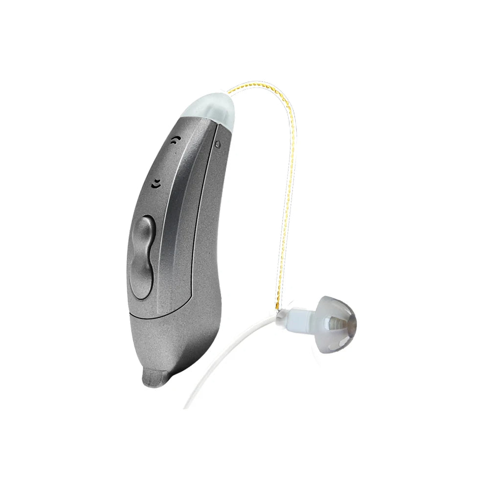 Discreet BTE Hearing Aids with Mobile App Control