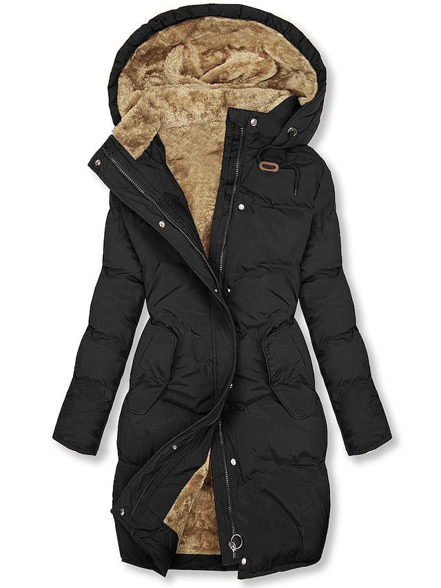 Women's Long Winter Jacket | Warm