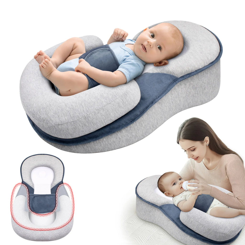 Premium Elevated Anti-Reflux Lounger for Newborns and Infants