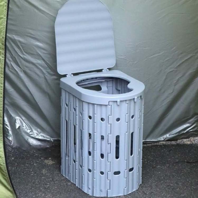 High-Quality Folding Toilet for Easy Convenience