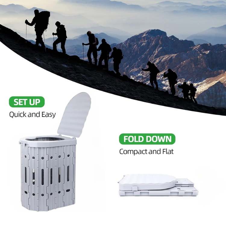 High-Quality Folding Toilet for Easy Convenience