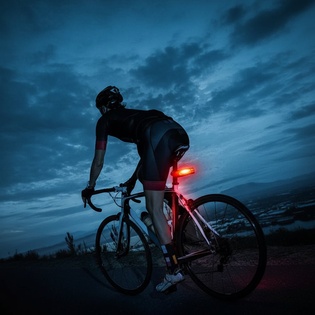 Intelligent Bicycle Tail Light with Alarm Feature