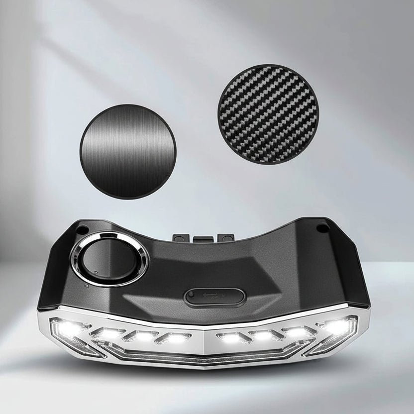 Intelligent Bicycle Tail Light with Alarm Feature