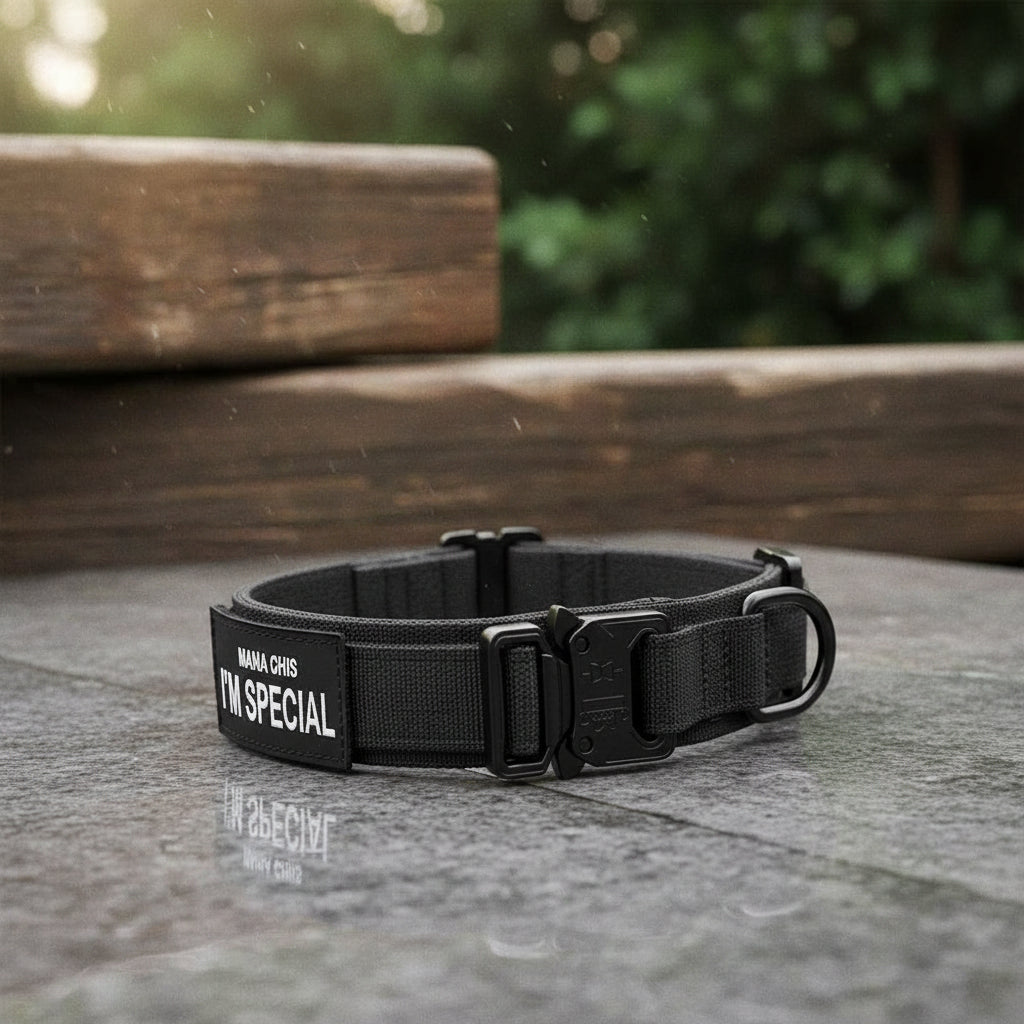 Sturdy Adjustable Dog Collar Set – Perfect for Training and Daily Wear