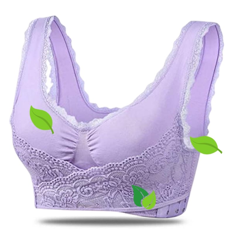 Women’s Wireless Sports Bra | With Cross Front Closure