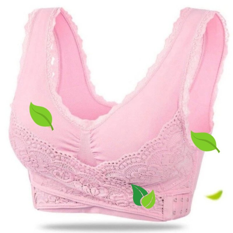 Women’s Wireless Sports Bra | With Cross Front Closure