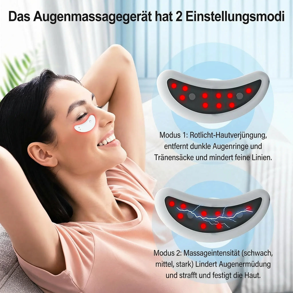 Red Light Therapy Device for Diminishing Dark Circles and Reducing Puffiness