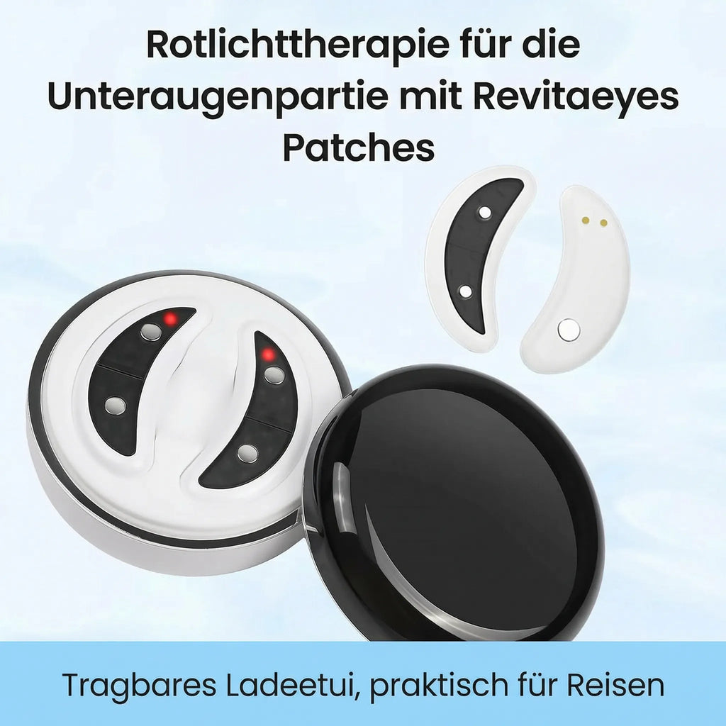 Red Light Therapy Device for Diminishing Dark Circles and Reducing Puffiness