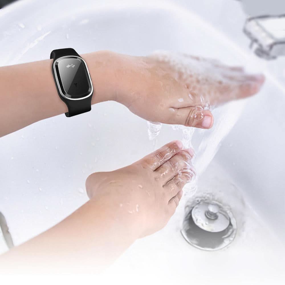 Rechargeable Ultrasonic Mosquito Repellent Bracelet with Sleek Design