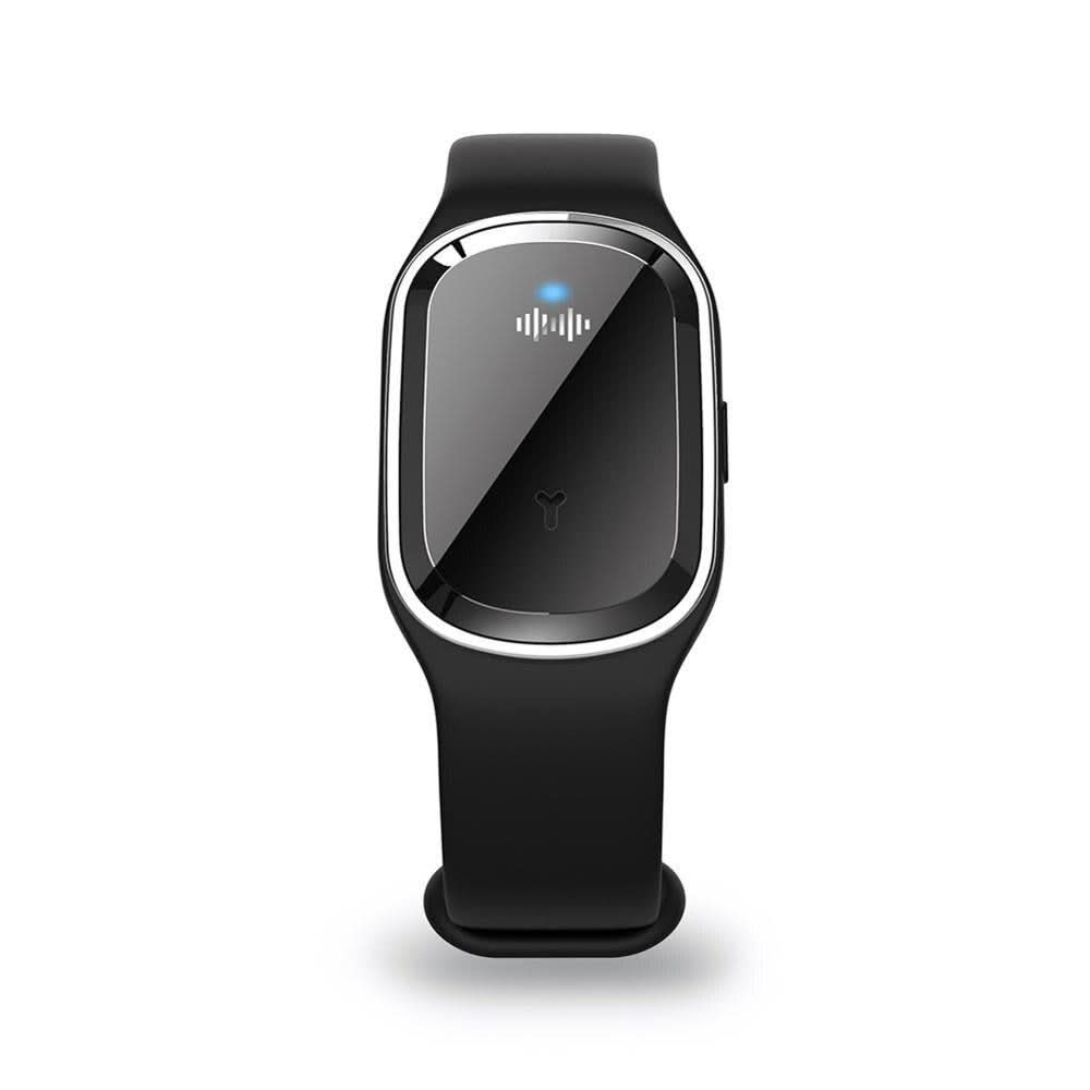 Rechargeable Ultrasonic Mosquito Repellent Bracelet with Sleek Design
