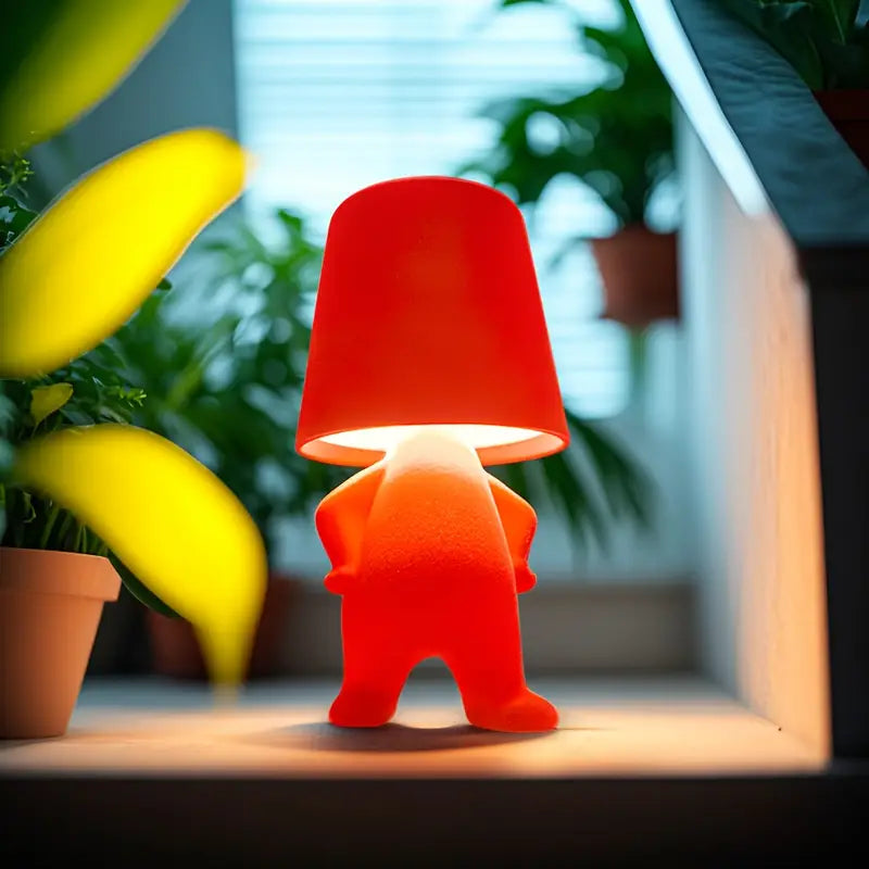 Kids' Room Table Lamp | Contemporary Night Light | Glow-In-The-Dark Table Light
