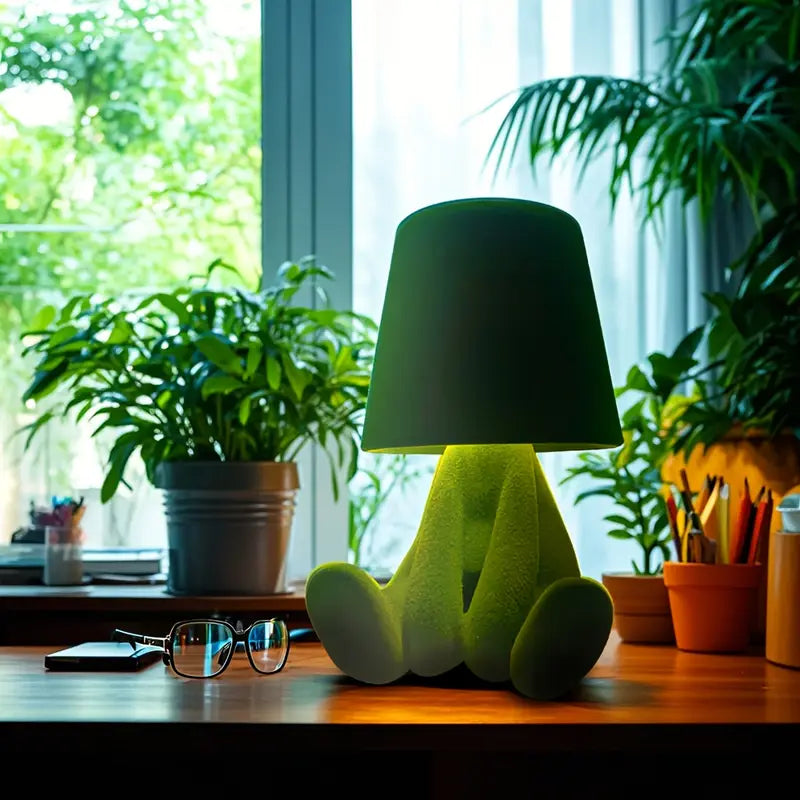 Kids' Room Table Lamp | Contemporary Night Light | Glow-In-The-Dark Table Light
