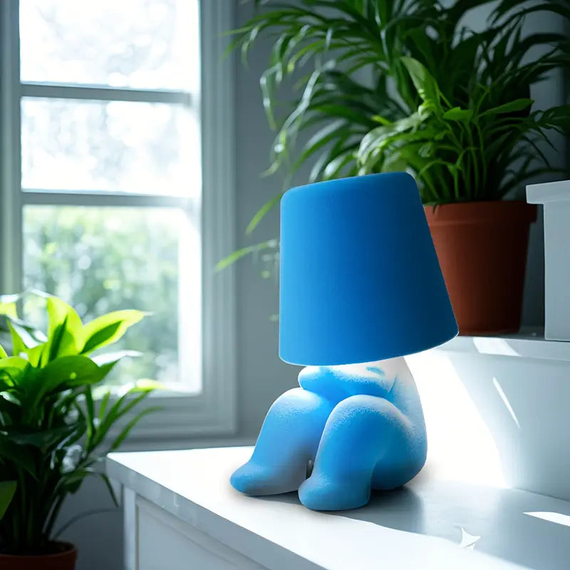 Kids' Room Table Lamp | Contemporary Night Light | Glow-In-The-Dark Table Light