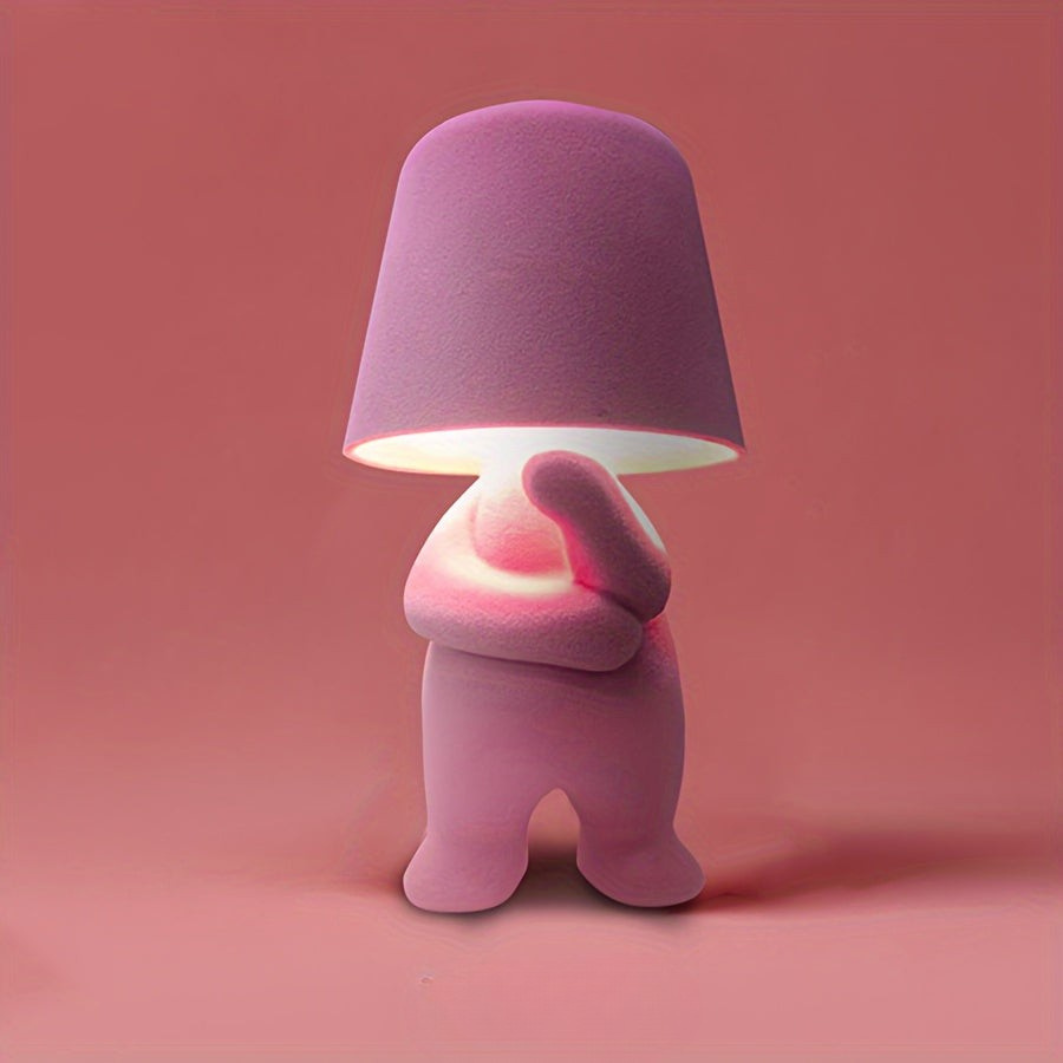 Kids' Room Table Lamp | Contemporary Night Light | Glow-In-The-Dark Table Light