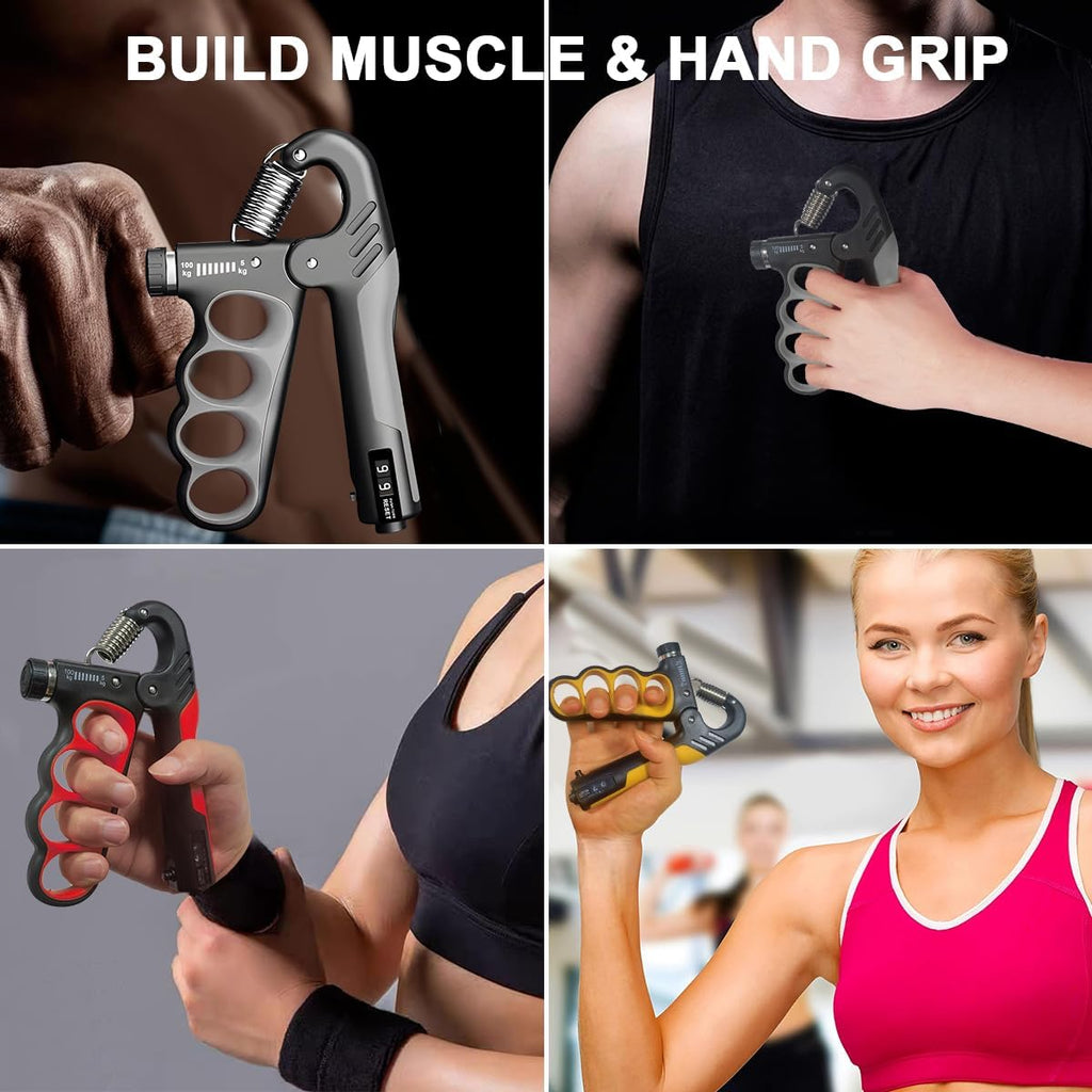 Forearm and Hand Grip Strength Trainer - Supports Up to 100 kg