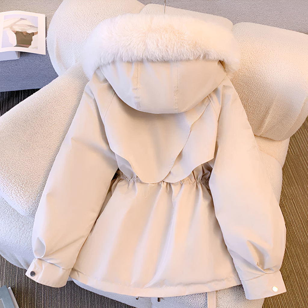 Women's Long Hooded Winter Jacket | Warm
