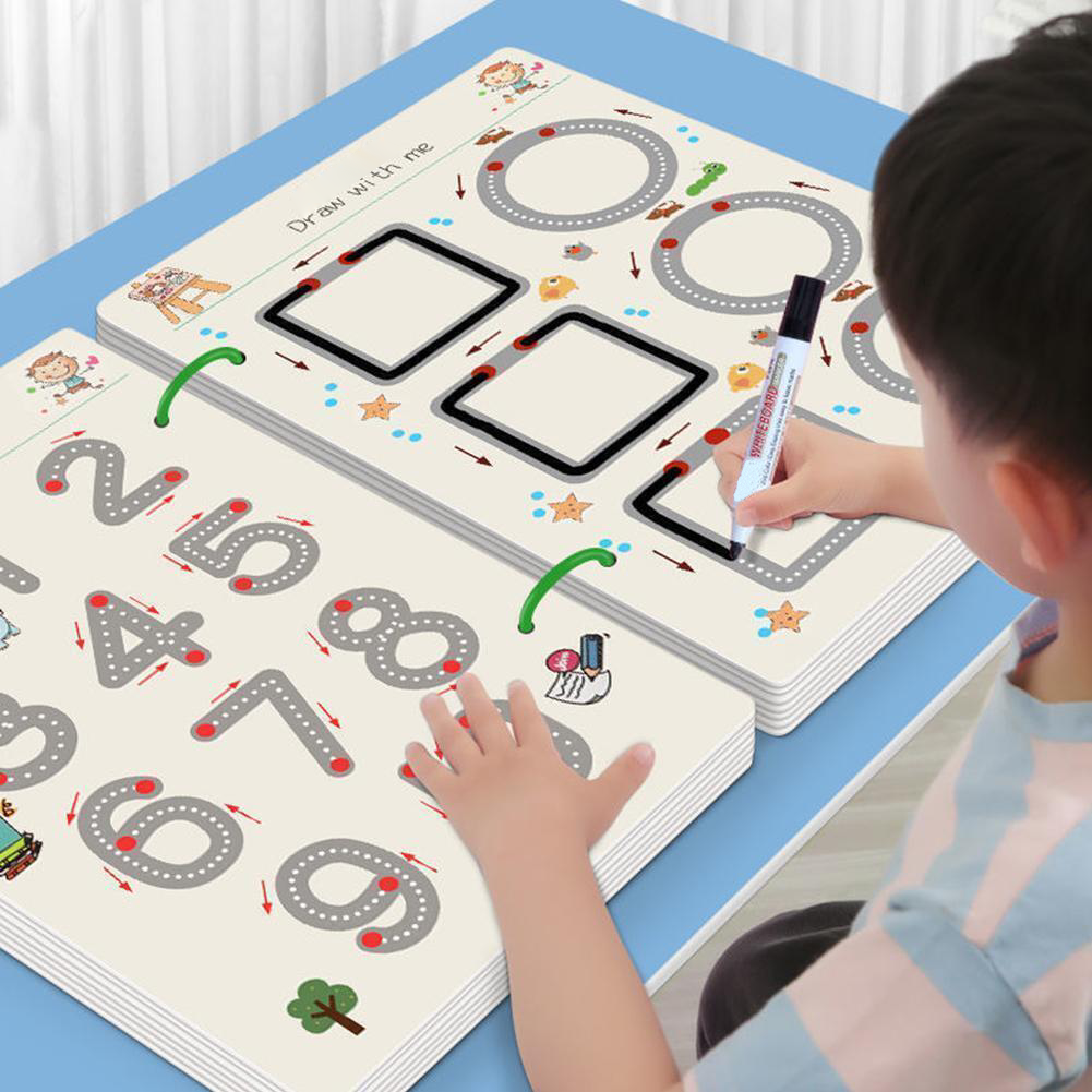 Collection of Reusable Tracing Activity Books