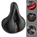 Ergonomic Bike Seat for Relief from Back and Sit Bone Discomfort