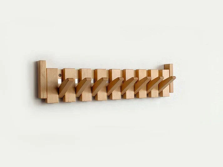 Elegant Wooden Piano Coat Rack