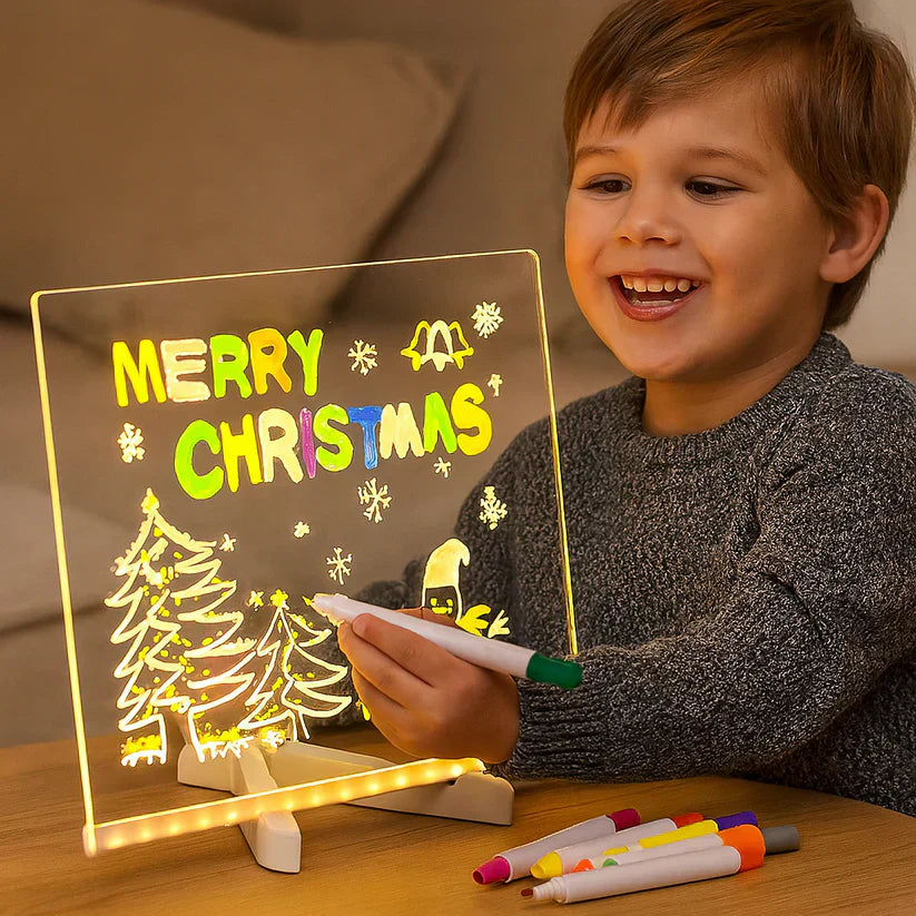 Kids' LED Writing and Drawing Board