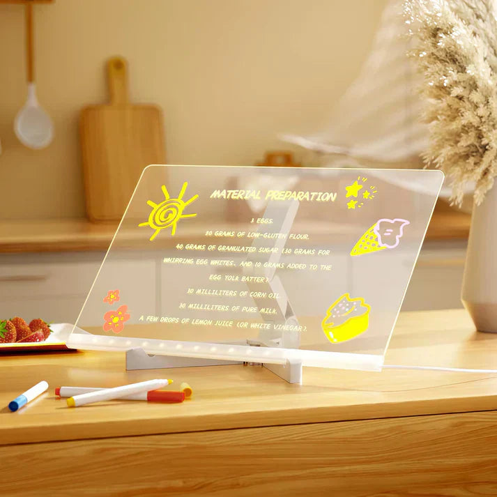 Kids' LED Writing and Drawing Board