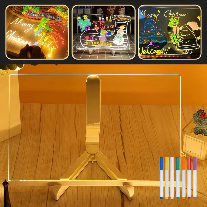 Kids' LED Writing and Drawing Board