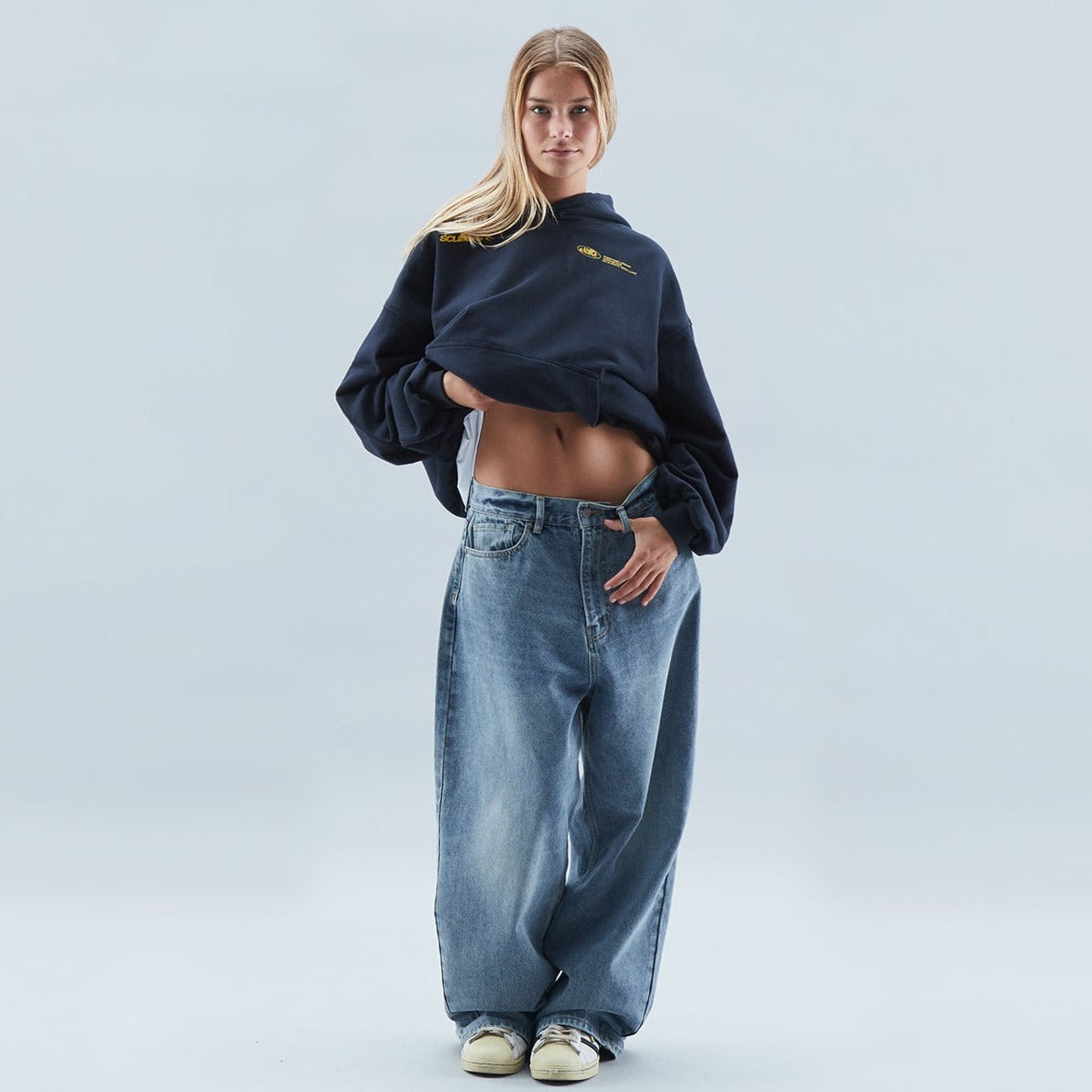 Women's Printed Hoodie | Oversize