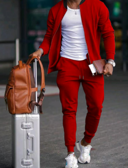 Men's Casual Jogging Suit | Two-Piece Set