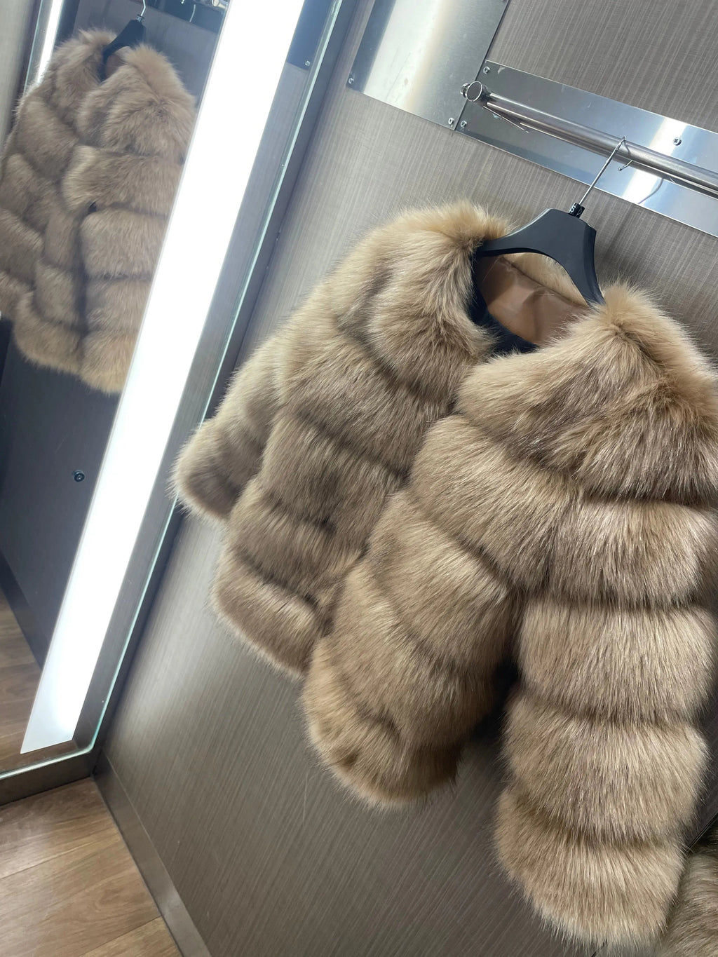 Women's Faux Fur Winter Jacket | Elegant