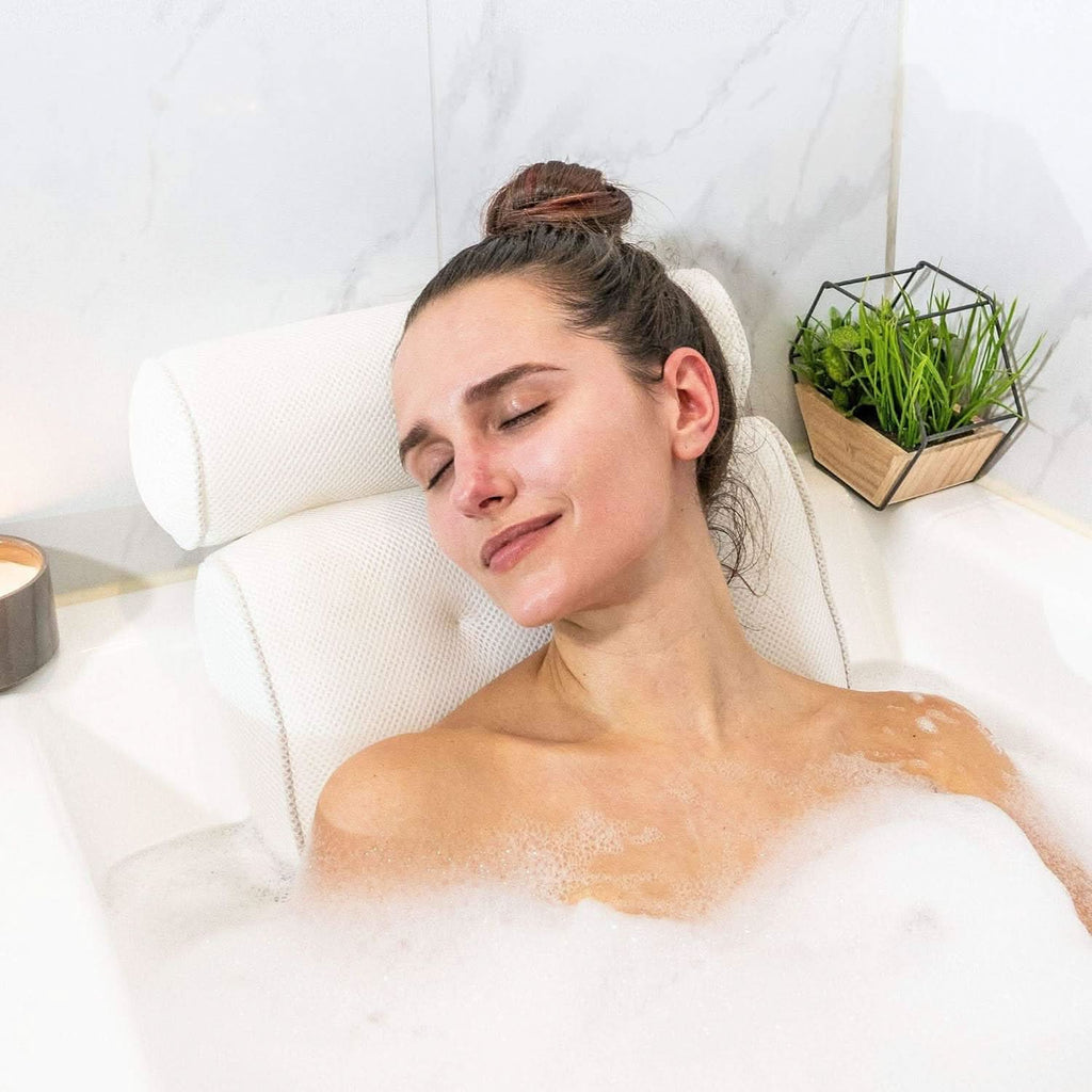Comfortable Ergonomic Bath Pillow – Enhance Your Luxurious Bathing Experience